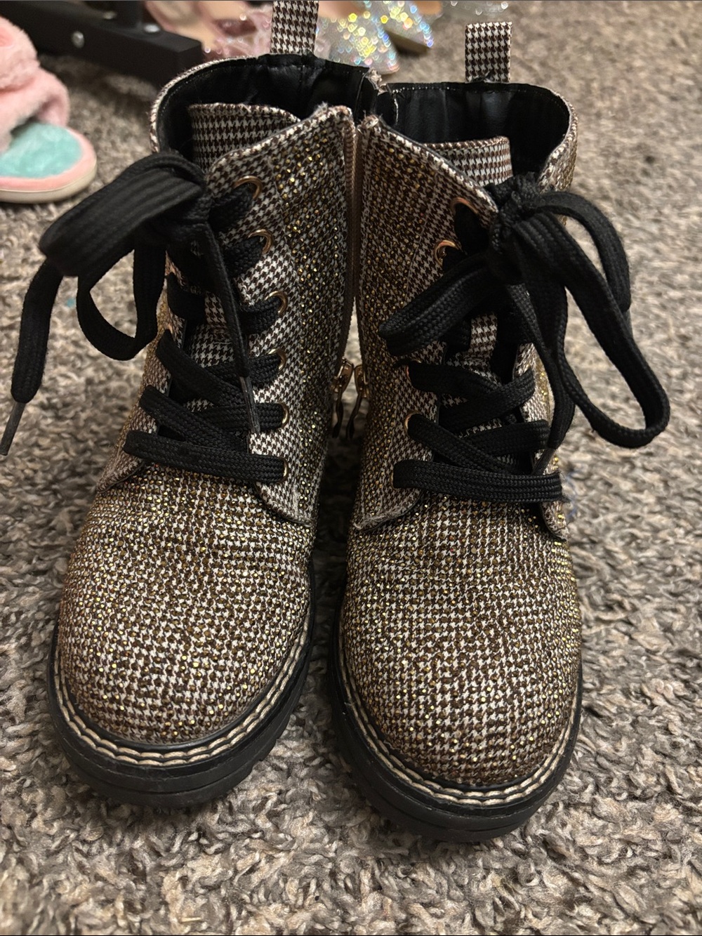 Kurt Geiger Girls' Rhinestone Boots